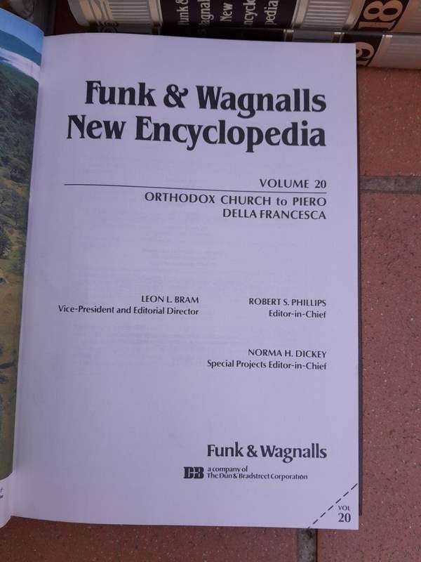 A 20th Century USA Set of Twenty Nine (29) Funk and Wagnalls New Encyclopaedia Books