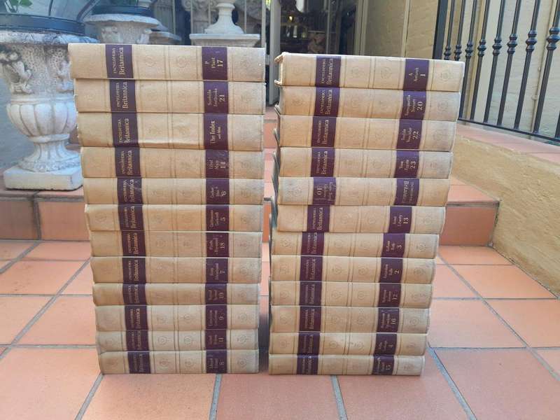 A 20th Century Set of Twenty Four Encyclopaedia Britannica Books