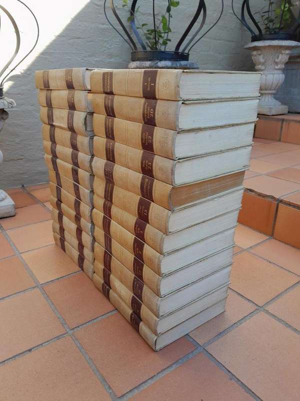 A 20th Century Set of Twenty Four Encyclopaedia Britannica Books