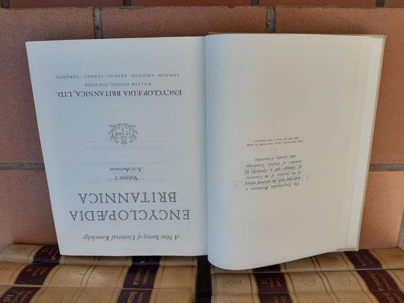A 20th Century Set of Twenty Four Encyclopaedia Britannica Books