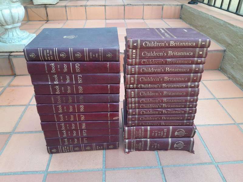 A 20TH Century Set Of 25 Books (25) Books. Comprising Twelve (12) Children Encyclopaedias, 2 Brit...
