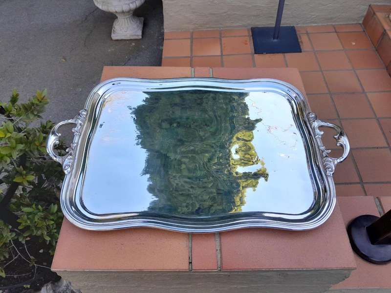 A 20th Century Electroplate Tray