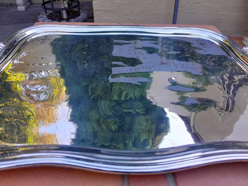 A 20th Century Electroplate Tray