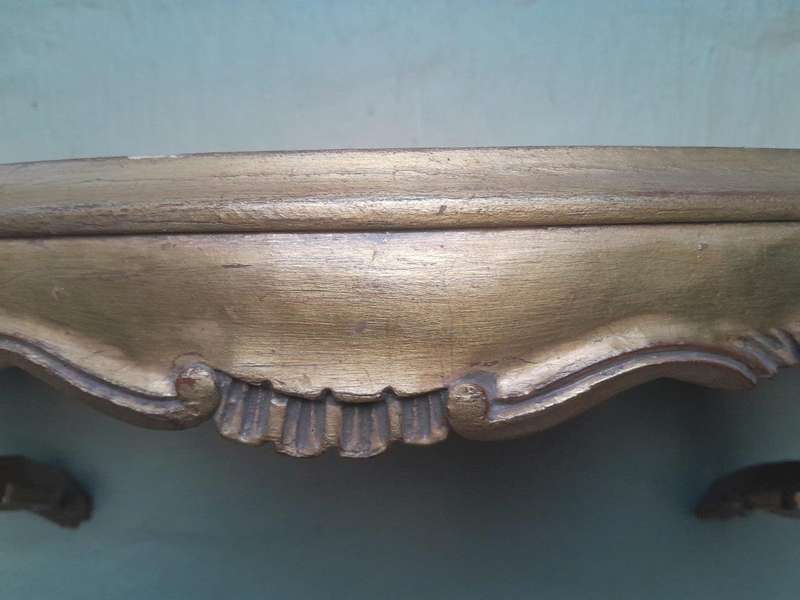 A 20th Century Pair Of Carved Giltwood Wall Sconces
