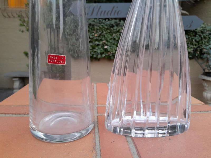A Set Of Two Crystal Decanters