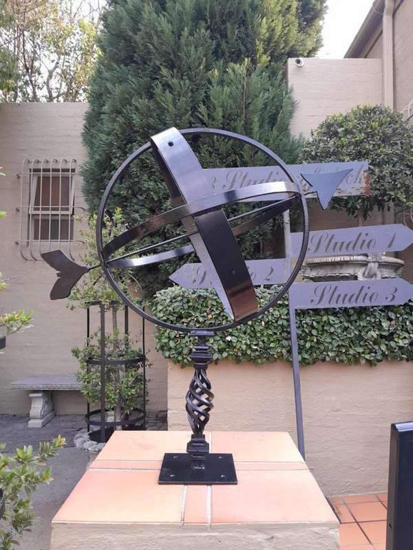 A 20TH Century Decorative Armillary  /  Sundial