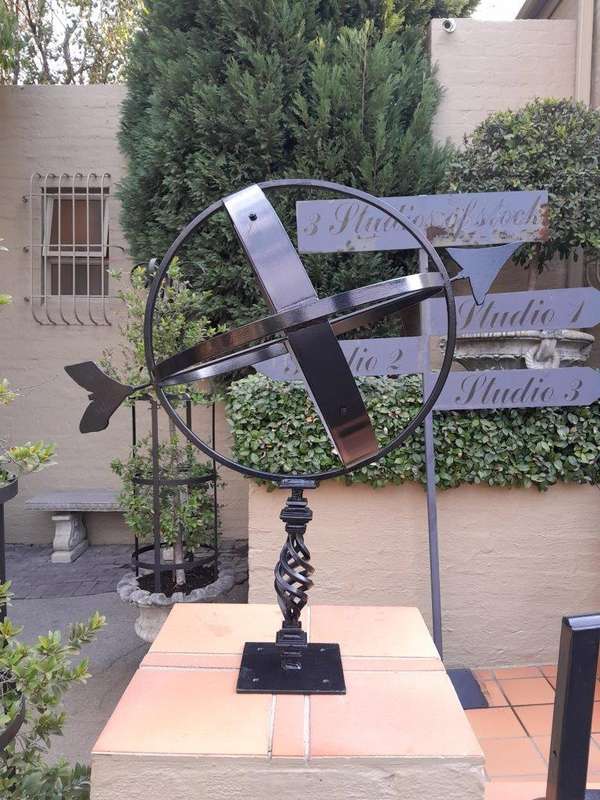 A 20TH Century Decorative Armillary  /  Sundial