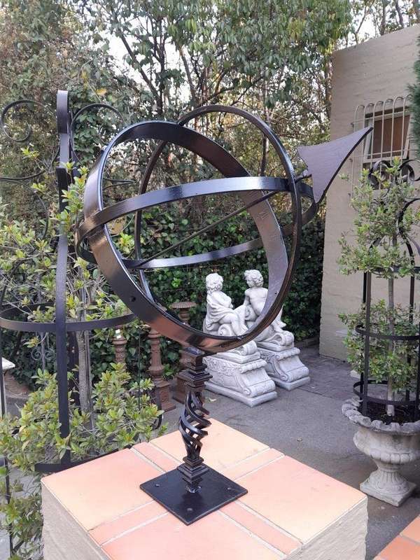 A 20TH Century Decorative Armillary  /  Sundial