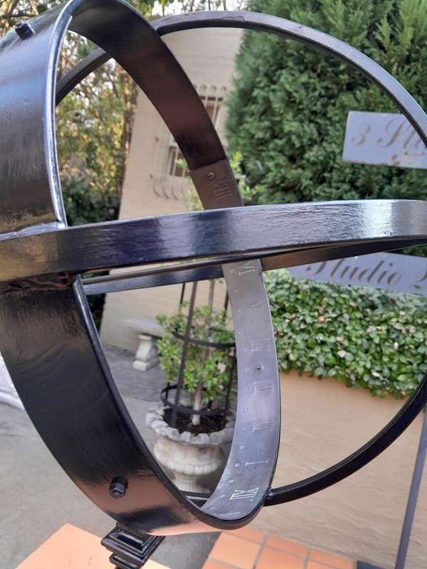 A 20TH Century Decorative Armillary  /  Sundial