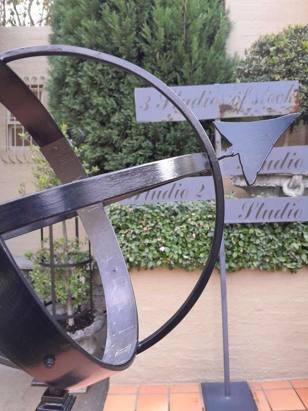 A 20TH Century Decorative Armillary  /  Sundial