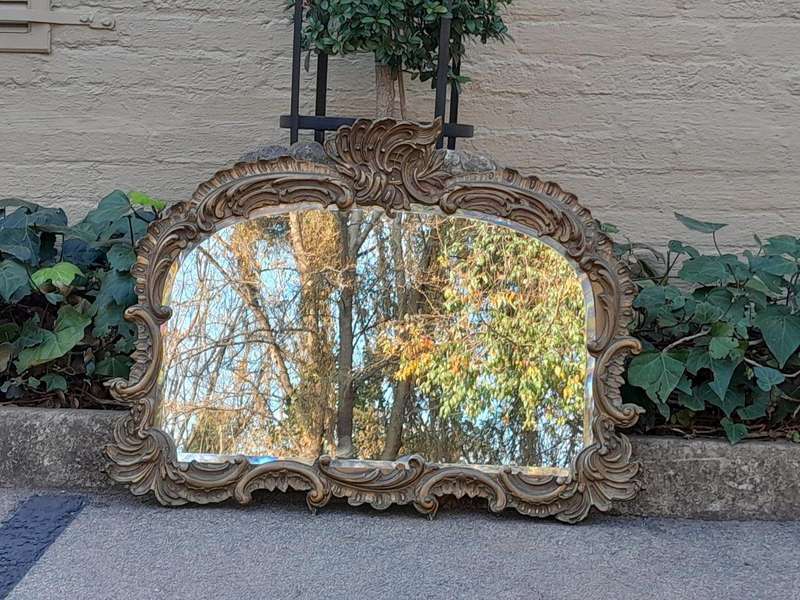 A 20th Century Carved and  Gilt Painted