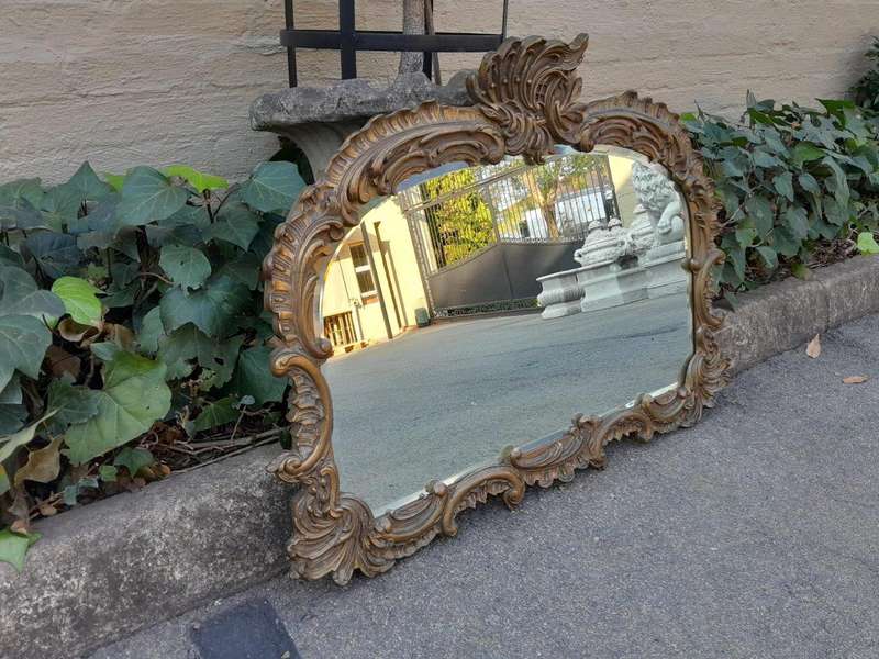 A 20th Century Carved and  Gilt Painted