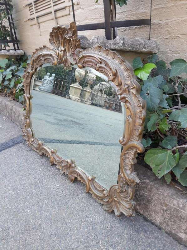 A 20th Century Carved and  Gilt Painted