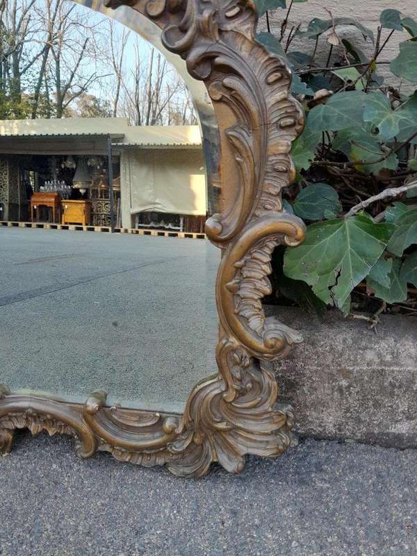 A 20th Century Carved and  Gilt Painted