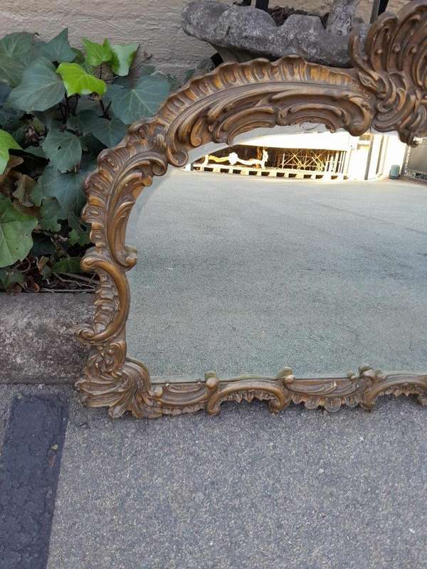 A 20th Century Carved and  Gilt Painted