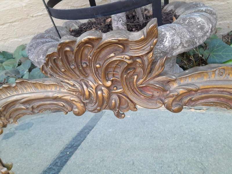 A 20th Century Carved and  Gilt Painted