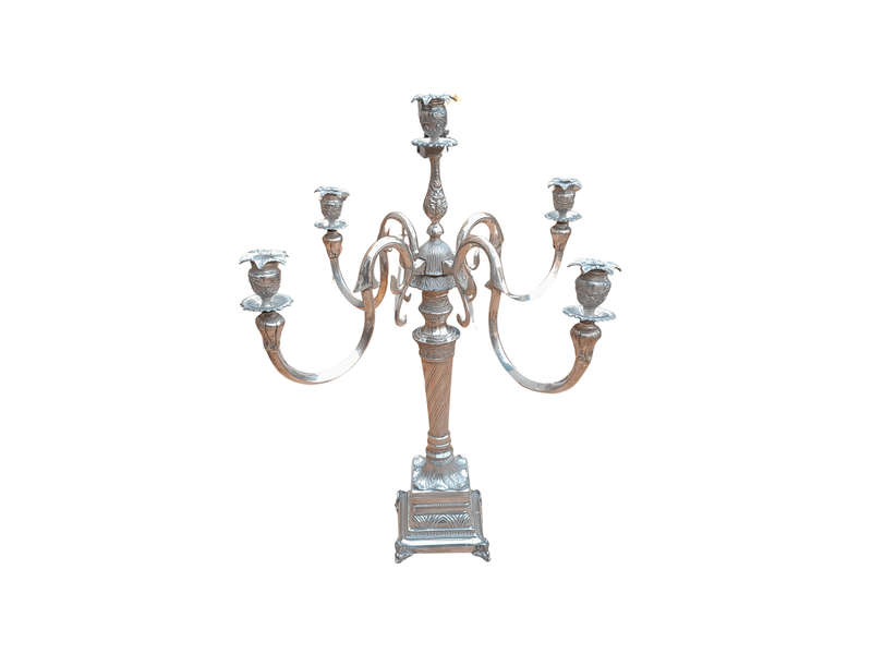 An Early 20th Century Silver Plate Centre Piece Candelabra of Large Proportion