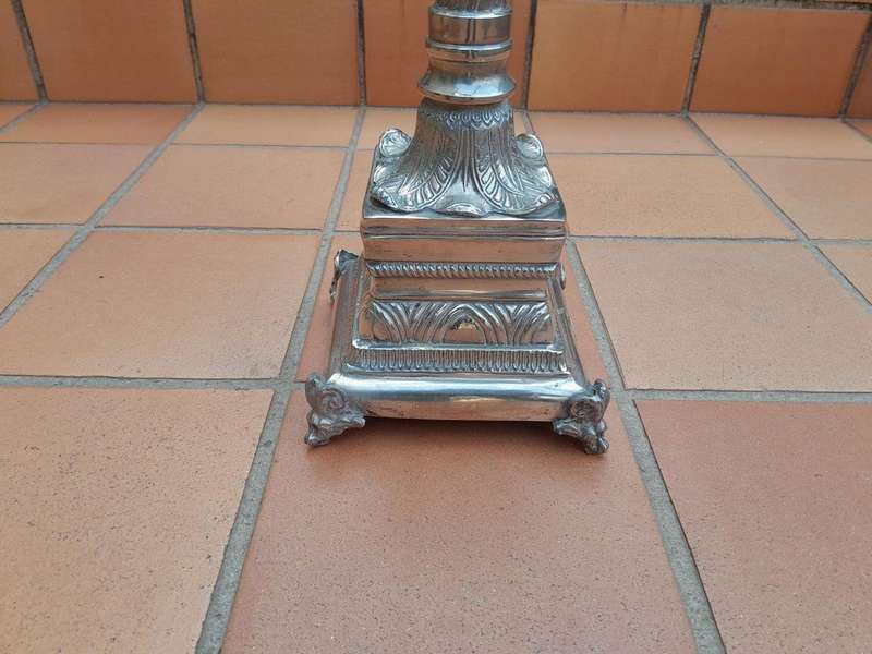 An Early 20th Century Silver Plate Centre Piece Candelabra of Large Proportion