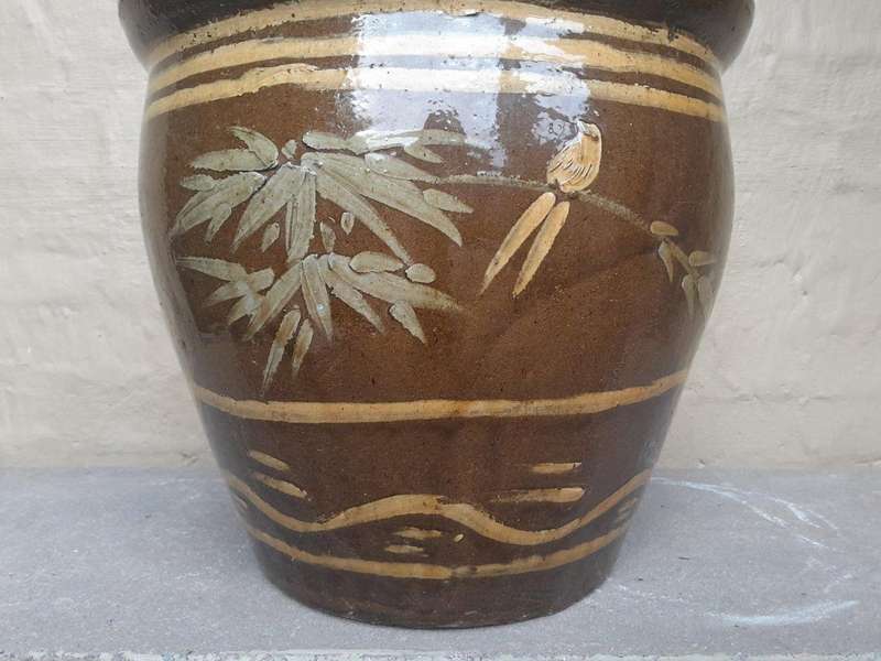 A 20th Century Pair Of Chinese Jardinieres Of Large Proportions
