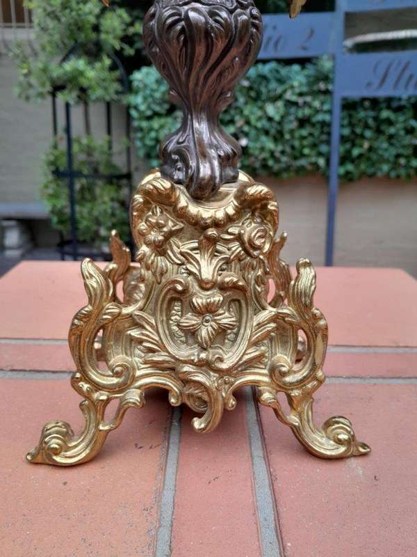 A Pair Of 20th Century French Style Candelabras