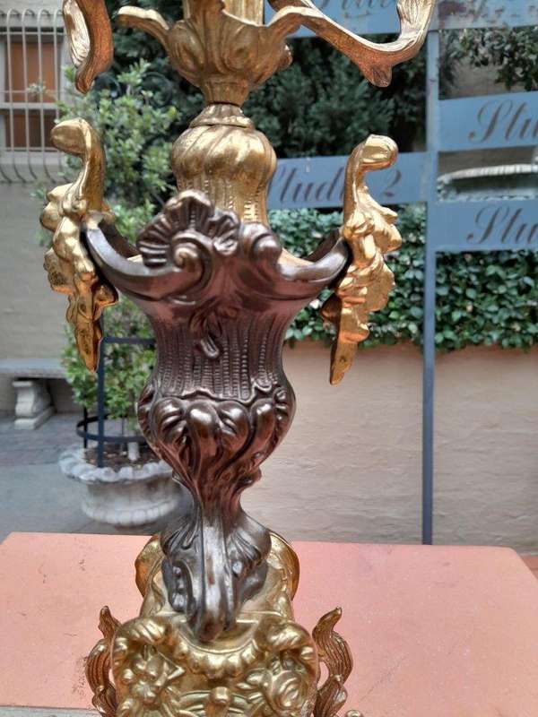 A Pair Of 20th Century French Style Candelabras