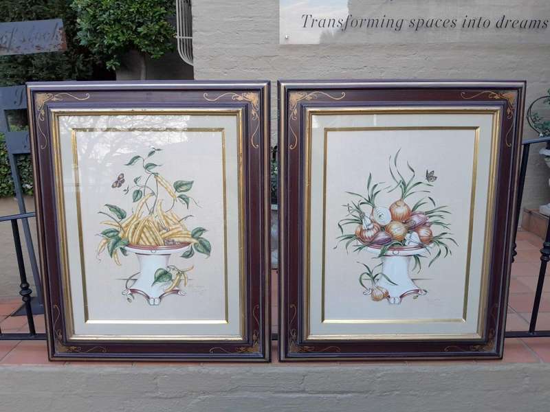 A 20TH Century Pair of English Signed and Numbered Framed Photolithographs