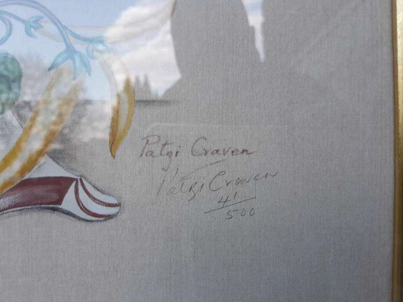A 20TH Century Pair of English Signed and Numbered Framed Photolithographs