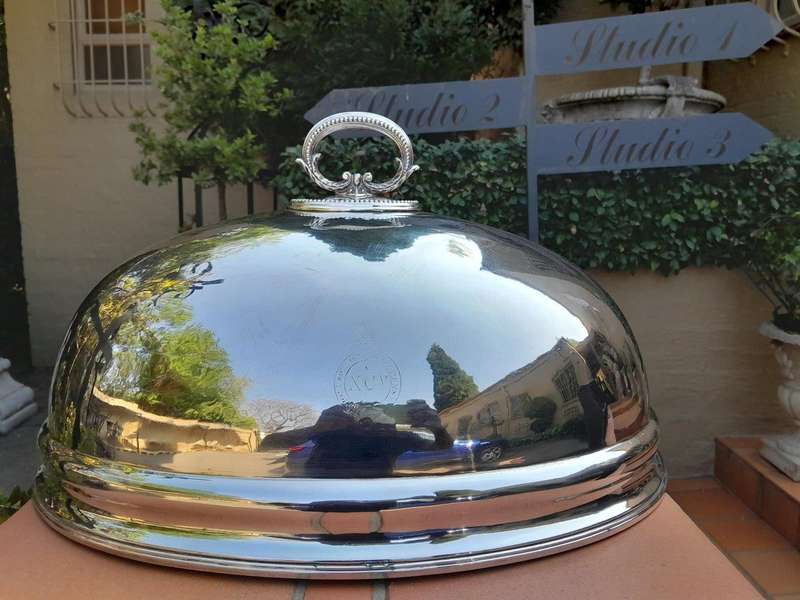 A 19th Century Silver Plated Food Dome