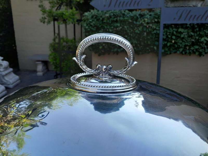 A 19th Century Silver Plated Food Dome