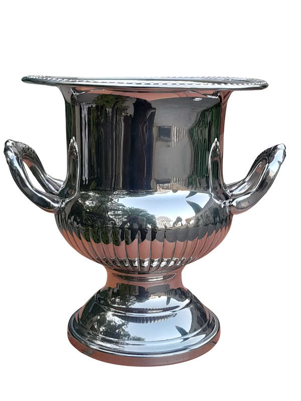 A 20th Century Silver-Plate Champagne / Wine Cooler with Handles