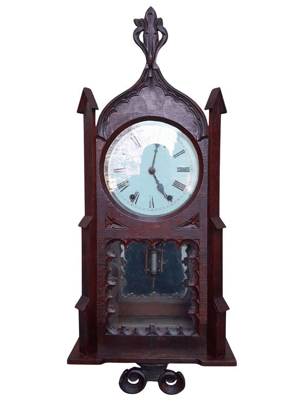 A 19th Century Antique Circa 1855 British Handmade Clock