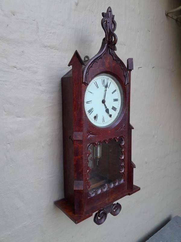 A 19th Century Antique Circa 1855 British Handmade Clock