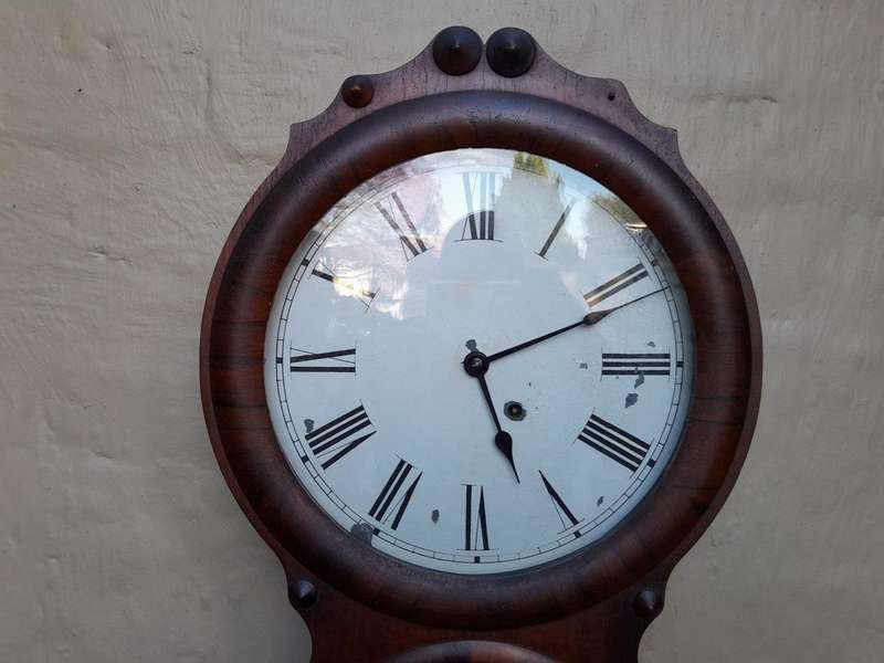 An Antique 19th Century Seth Thomas Calendar Clock
