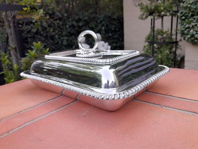 A 20th Century Electroplate Entrée Dish