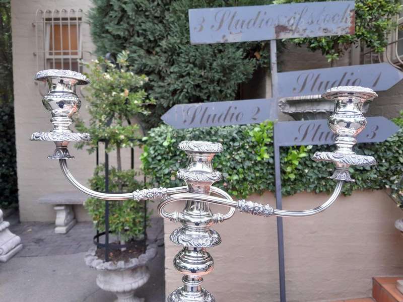 A 20th Century Epns Candelabra