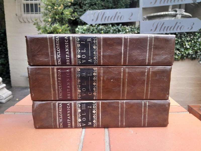 Encyclopaedia Britannica Facsimile First Edition (3 Volumes)  