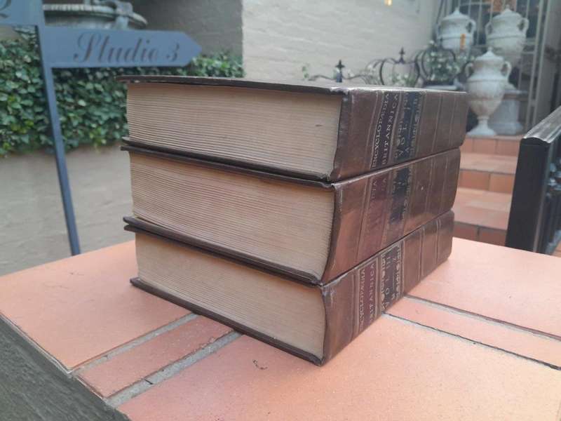 Encyclopaedia Britannica Facsimile First Edition (3 Volumes)  
