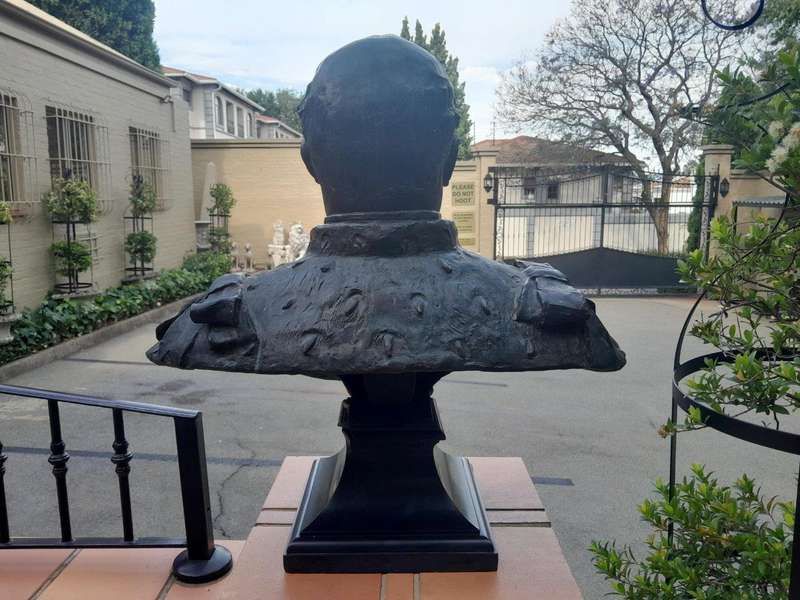 An Early 20th Century Large and Heavy Bronze Bust of King Edward VII On Plinth