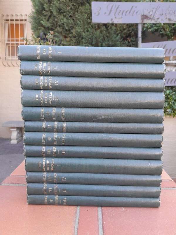 A Set of Books Wonders of the world Volume 1 to 9 and Marvels of The Universe Volumes 1 to 4 and ...