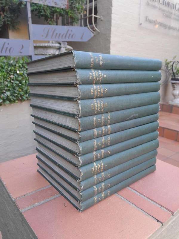 A Set of Books Wonders of the world Volume 1 to 9 and Marvels of The Universe Volumes 1 to 4 and ...