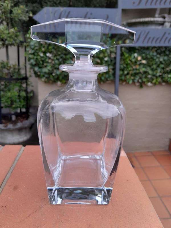 A 20th Century Set of Three Crystal Decanters