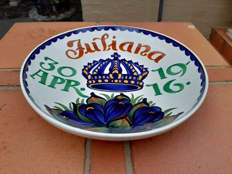 An Aluminia/Royal Copenhagen Denmark Commerative Platter