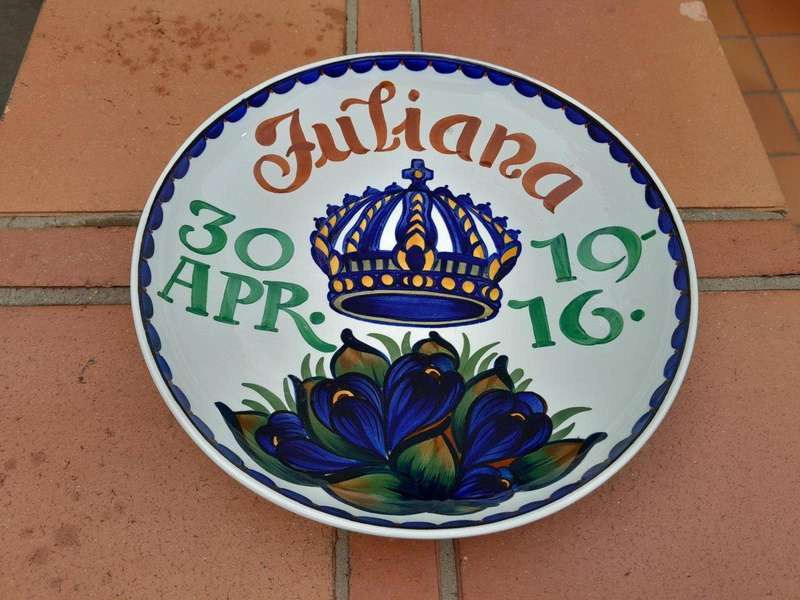 An Aluminia/Royal Copenhagen Denmark Commerative Platter
