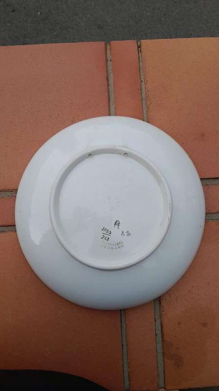 An Aluminia/Royal Copenhagen Denmark Commerative Platter