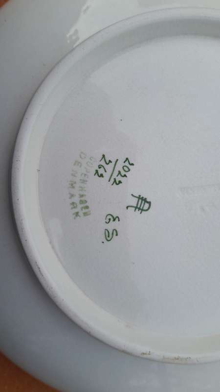 An Aluminia/Royal Copenhagen Denmark Commerative Platter