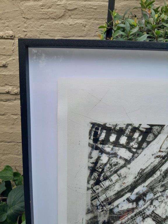 A 20th Century Large Abstract Composition. Signed Darryl Betz 
