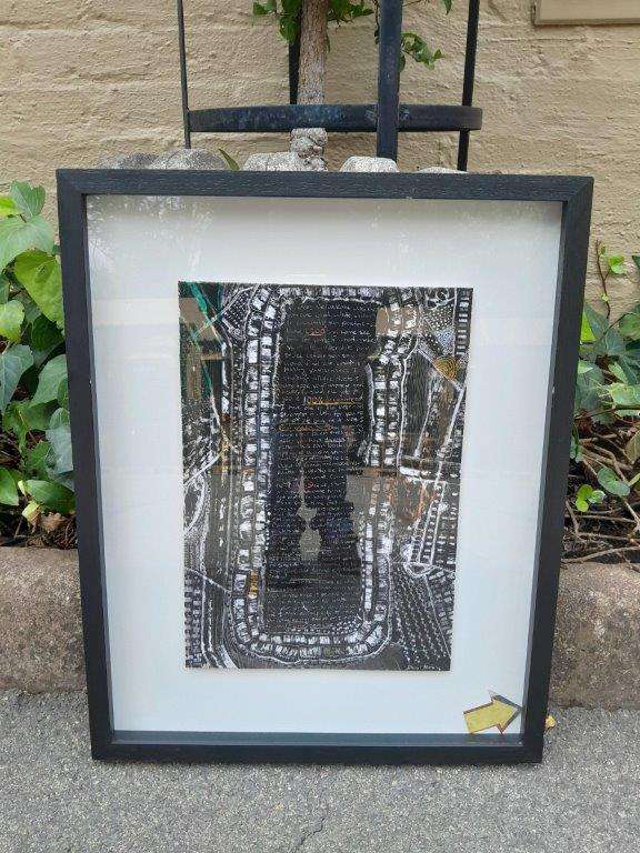 A 20th Century Abstract Composition. Signed Darryl Betz
