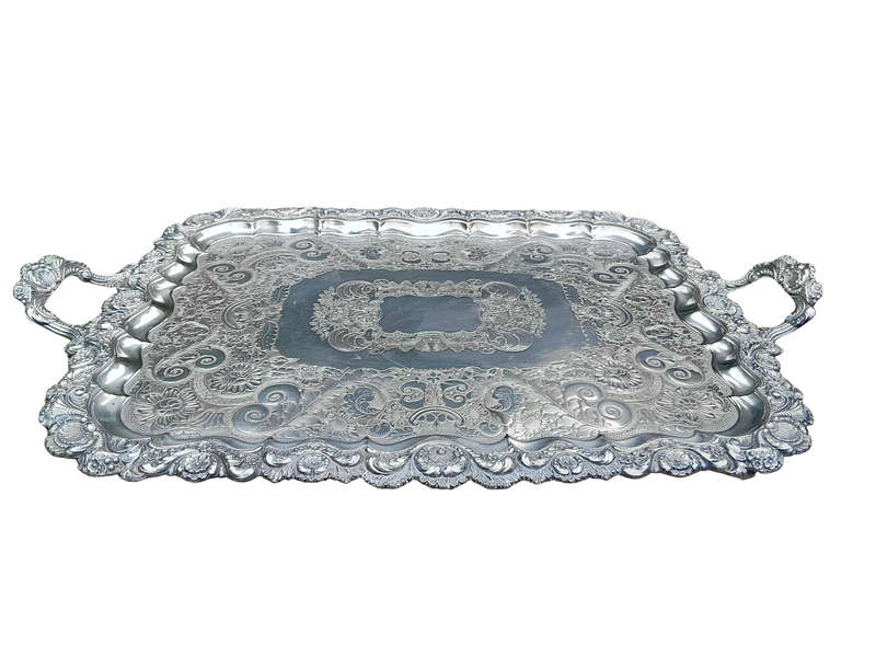 An Antique / Circa 1820s Regency Style Tray