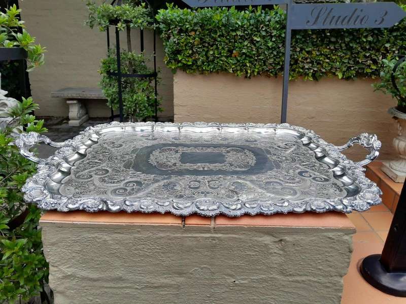An Antique / Circa 1820s Regency Style Tray