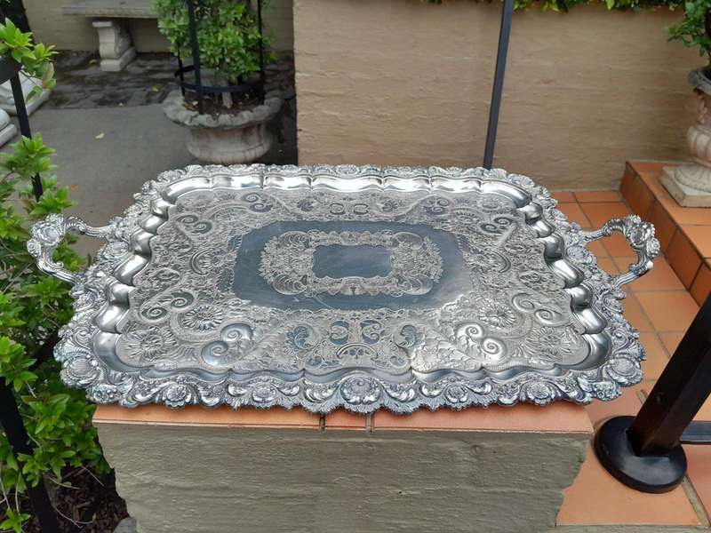 An Antique / Circa 1820s Regency Style Tray
